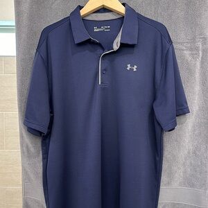 Under Armour, 100% polyester polo